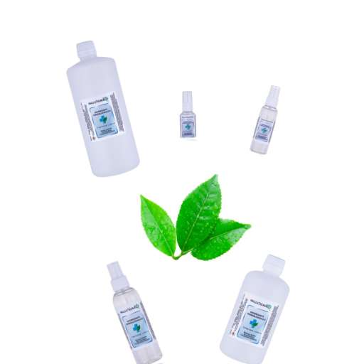 Higienizante de manos hidroalcoholico aroma té verde